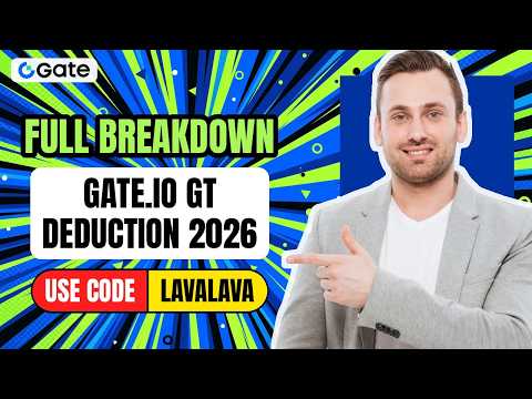Gate.io GT deduction: video walkthrough