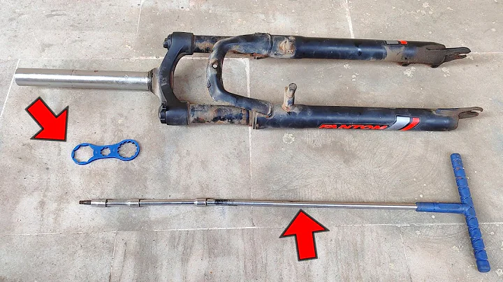 Mtb Front Suspension Restoration | Lockout fork | Unreal restoration