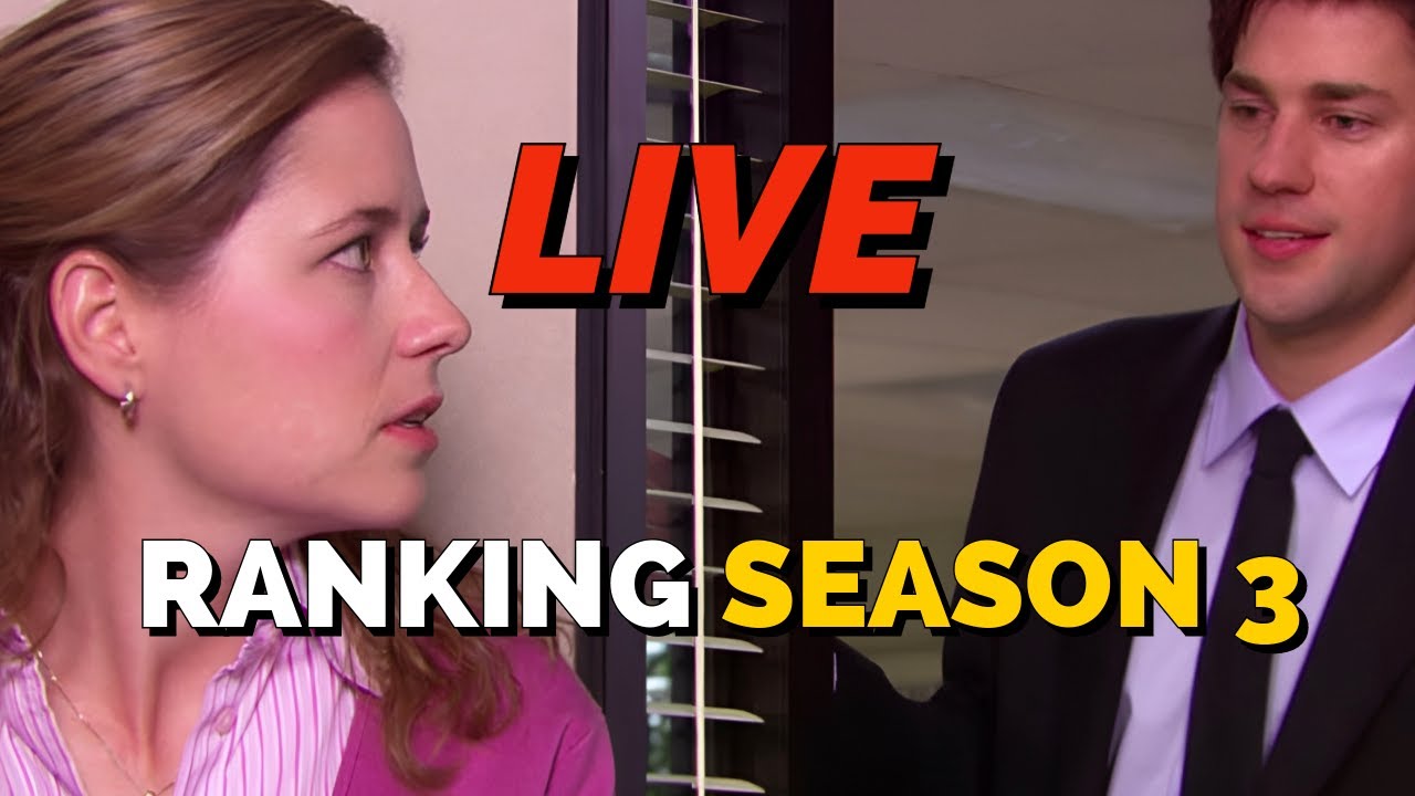 Season 3 The Office - LIVE Rankings