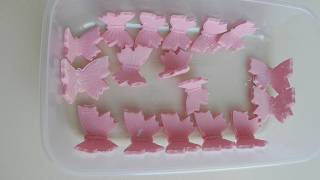 How to Make Easy Fondant Butterflies | Quick Cake decorating Tutorial