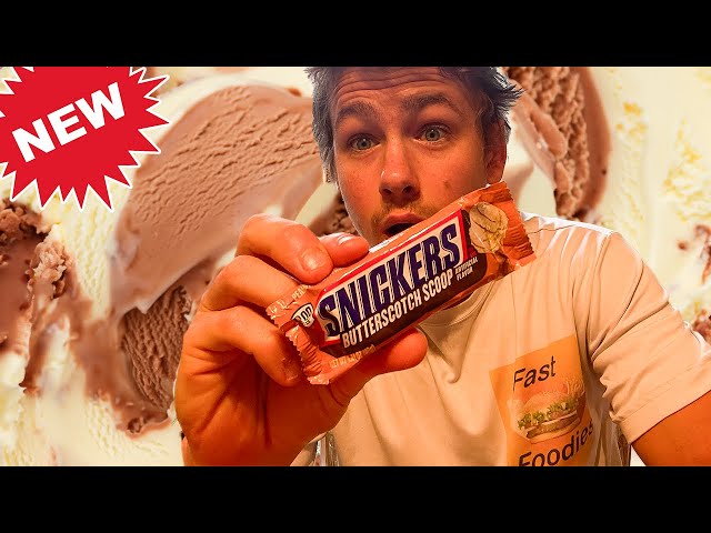 Snickers Butterscotch Scoop: New Snickers Flavor Review