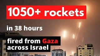 May 12, 2021 ISRAEL IS UNDER ATTACK FROM HAMAS IN GAZA