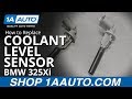 How to Replace Coolant Level Sensor 2001-06 BMW 325Xi