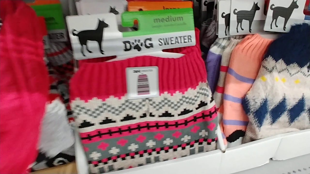 Dog Sweaters At Walmart Oct. 2019 YouTube