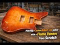 CNC Albert Lee Guitar build, with Vectric V carve tutorial