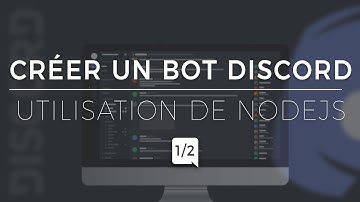 Créer un bot Discord avec Discord.JS v12 FACILEMENT (1/2)