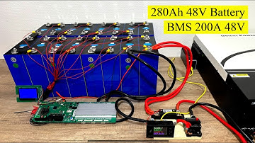 Hoe bouw je een thuisbatterij met zonne-energie back-up 280Ah Thuisenergieopslag 48V BMS