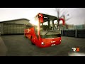 Fernbus Simulator - MAN Lion's Coach | Long Snowy Highway Route Realistic Driving 