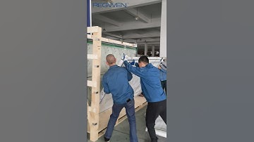 How We Pack & Move Custom Aluminum Windows Safely #aluminumwindows #buildingmaterials