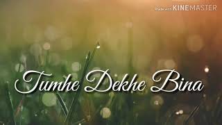 Tumhe Dekhe Bina Sara Jag Suna New WhatsApp status