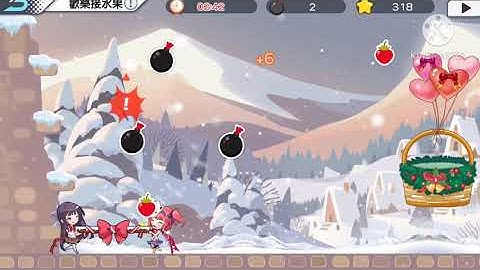 Girl x battle : mini game hứng trái cây