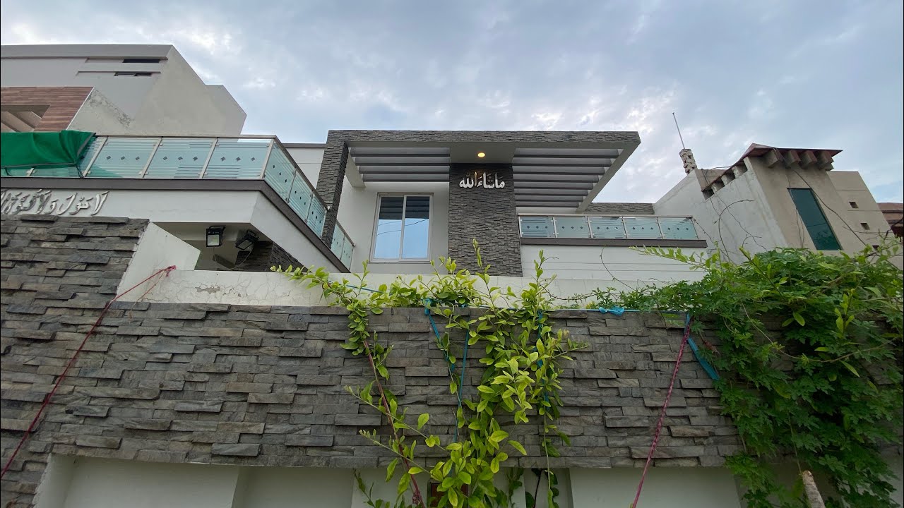 1 kanal Modern House For Sale on Canal Road New Garden Block Fsd Near
