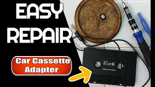 How to fix a car cassette adapter that keeps being ejected in the easiest way
