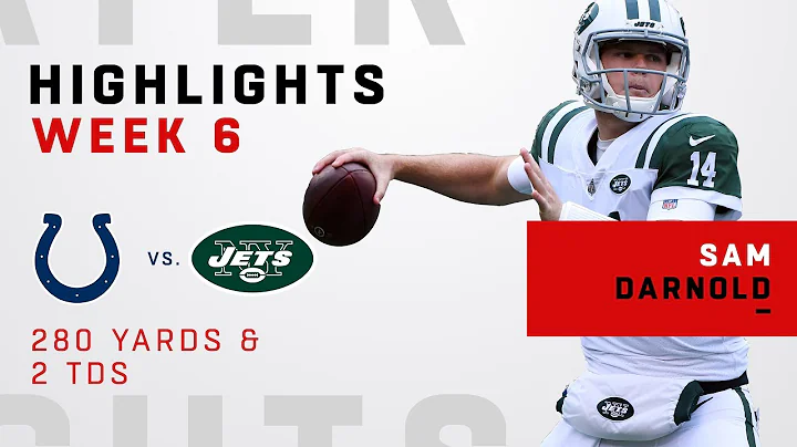 Sam Darnold's Big Day w/ 280 Yards & 2 TDs vs. Colts