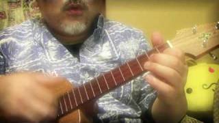 Video thumbnail of "Papalina Lahilahi　スパムすび樋口の演奏　ukulele"