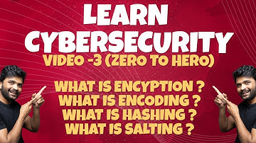 WHAT IS ENCRYPTION | ENCODING | HASHING | SALTING #youtubetech #cybersecurity #techtamil