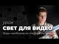 Свет для видеосъемки: Led панели, светодиодные, галогенные, металогалогенные, люминесцентные