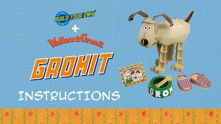 Let's Build Gromit! | Wallace & Gromit + Build Your Own Kits Instructions