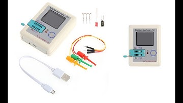 Review LCD COLOR Transistor Tester TC1 with Low Price