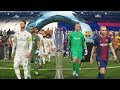 PES 2018 UEFA Champions League Final (FC Barcelona vs Real Madrid Gameplay) [Penalty Shootout]