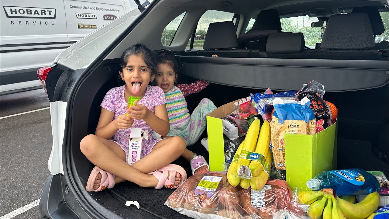 Rain rain go away | pani paryo sundai chu | grocery shop | Visit Aldi | Day in our life | rainy day