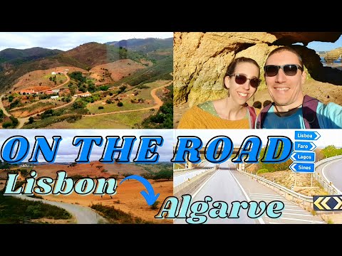 Lisbon to Lagos bus ride. Algarve, Alentejo & Lisbon. Beautiful roadside Portugal!