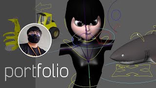 3D Rigging Showreel By Kongkiet