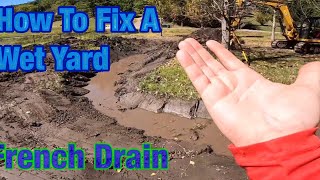 LET’S INSTALL A YARD DRAIN (Part 1 of 3)