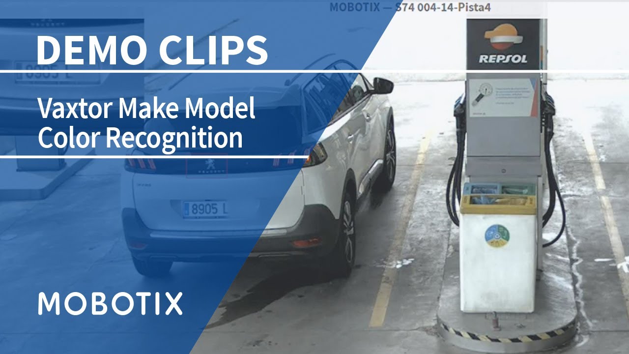 MOBOTIX 7 App: Vaxtor Make Model Color Recognition
