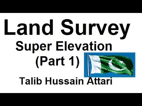 super elevation part 1 youtube superelevation calculation excel sheet