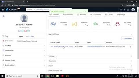 Cargoez | Manage Multiple Branches