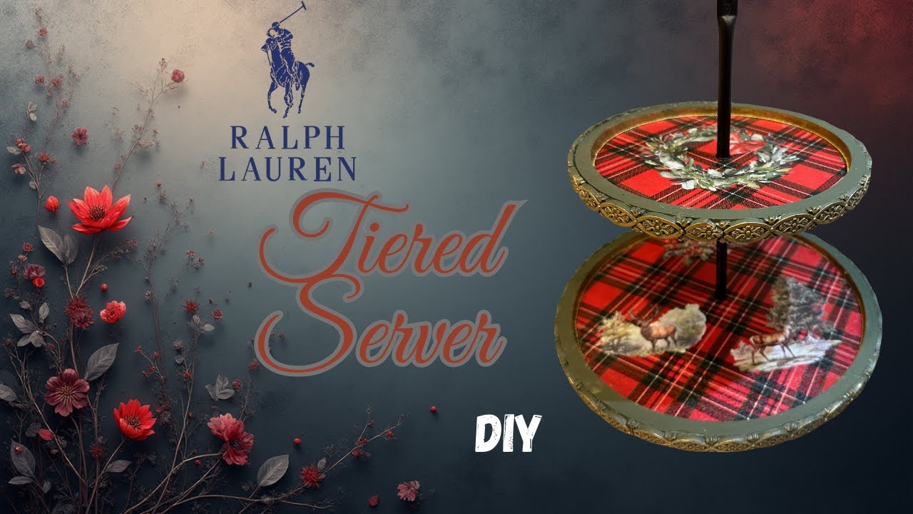 Многоярусный сервер в стиле Ральфа Лорена