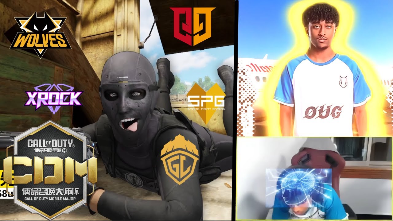 Wolves, OUG, GodLike, XROCK, etc. CDM Best Bloopers😂 | COD MOBILE - YouTube