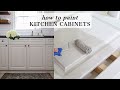 How to Paint Laminate Kitchen Cabinets | Easy Kitchen Cabinets Update