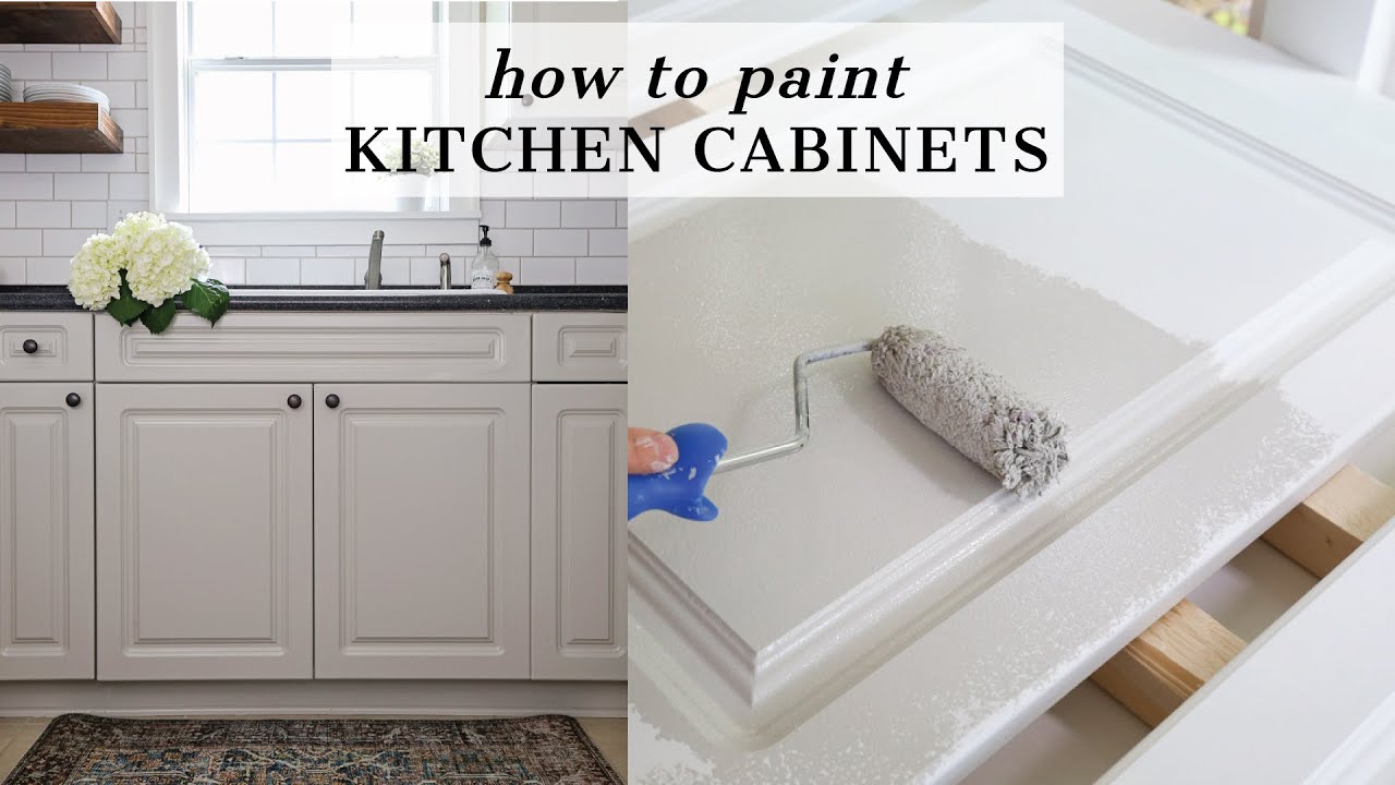 How To Paint Laminate Kitchen Cabinets