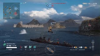 World of Warships: Legends T5 Gaede Loss