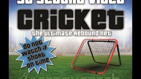 Crazy Catch for Cricket - 30 second video