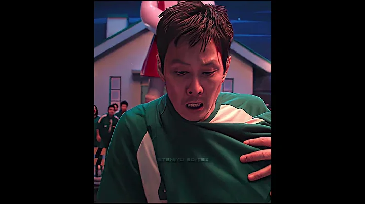 「 GI-HUN WITH CHILD 💀 」- SQUID GAME GI-HUN JUMP ROPE EDIT #SQUIDGAME #SHORTS #GIHUN