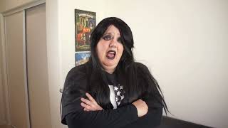 GOTH GIRL GETS SCHOOLED