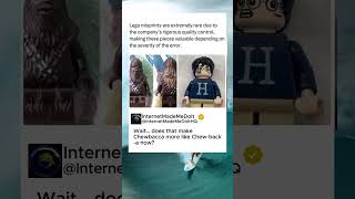 Lego misprint can be rare.