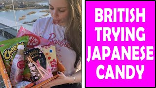 British Couple Try Japanese Candy for the First Time | Tokyo Treat Review