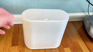 Cq Acrylic Trash Can Review: Perfect for Pet Owners @smartbusinessmom