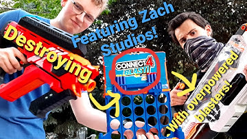 Will Connect 4 Blast hold up to modded blasters?