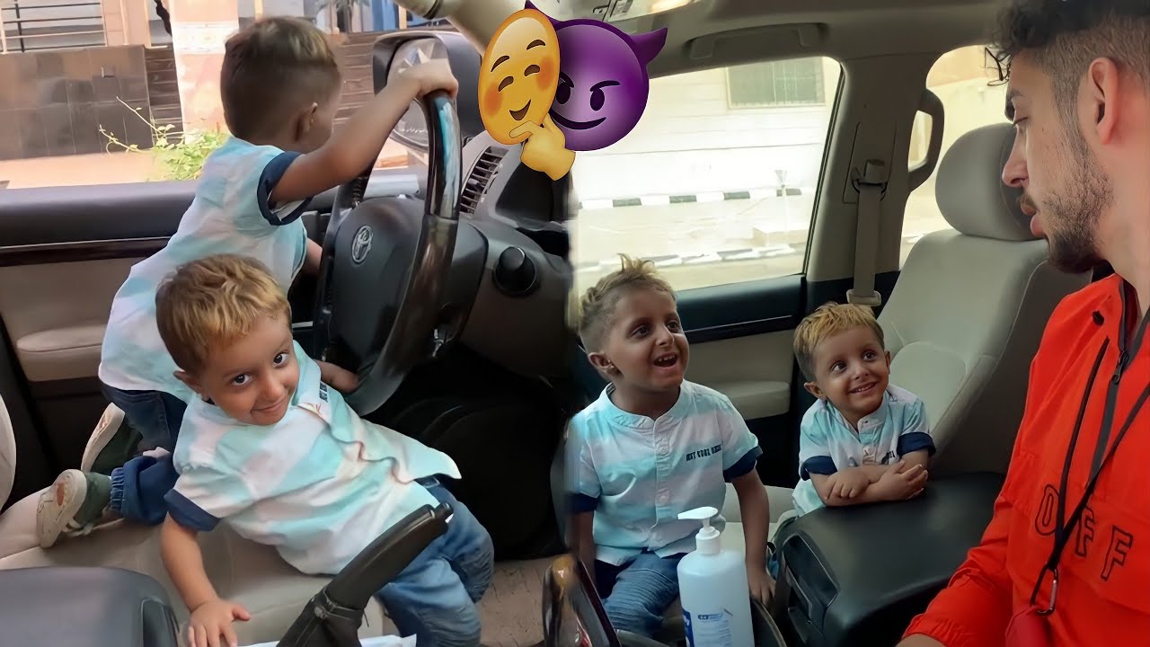 سرقوا السيارة من اخوهم الكبير😱وسيم وهيف😂