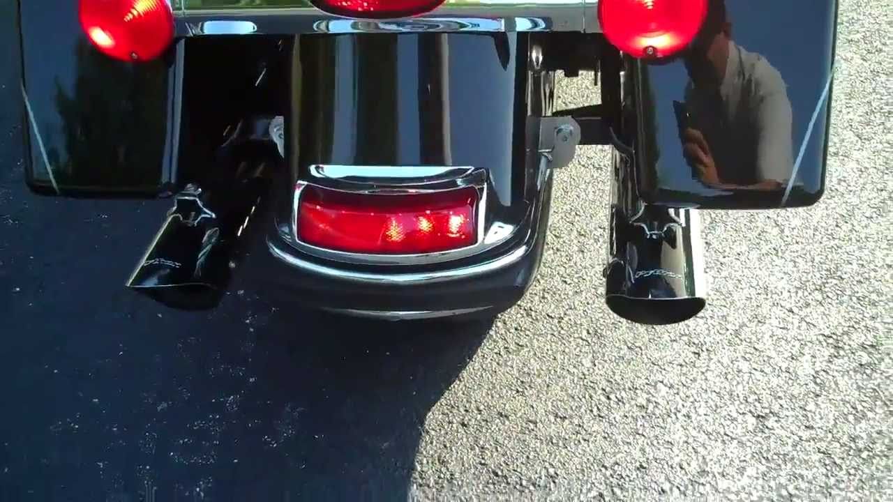 HARLEYDAVIDSON EXHAUST UPGRADE BEFORE AND AFTER YouTube