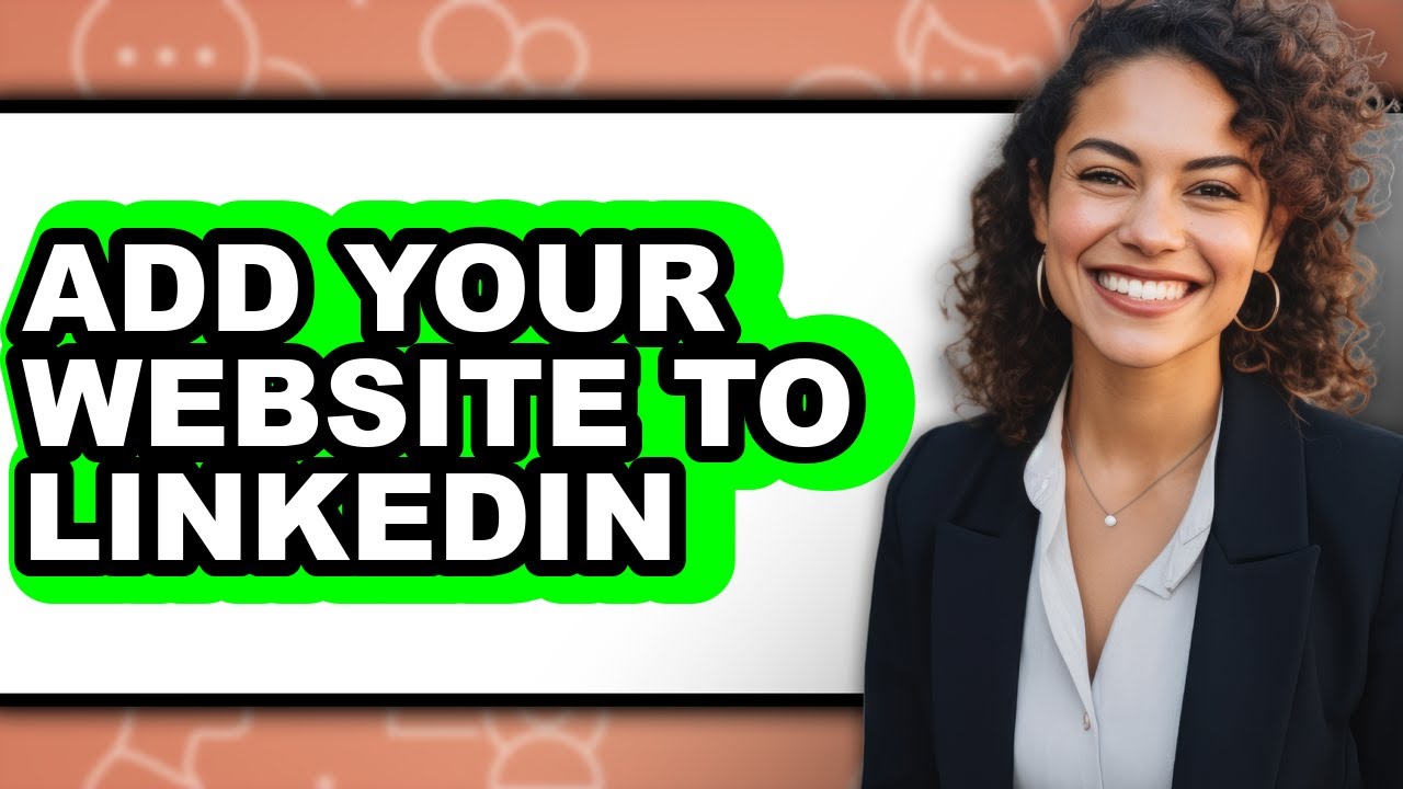 How to Add Your Website to Linkedin - Full Guide - YouTube
