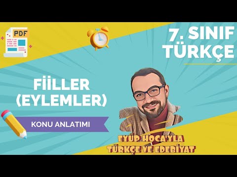 7. SINIF TÜRKÇE FİİLLER KONU ANLATIMI