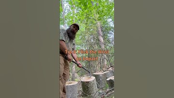 Axe Wood Splitting Tips