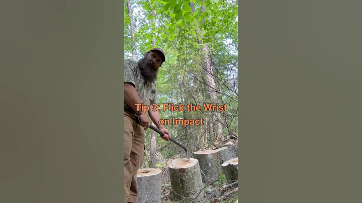 Axe Wood Splitting Tips