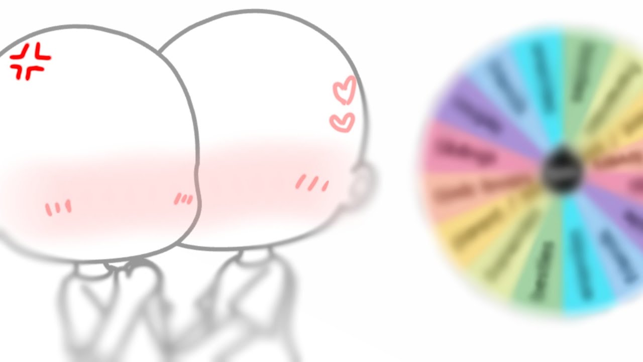 Making OC's with a wheel challenge || toxic lovers || gacha